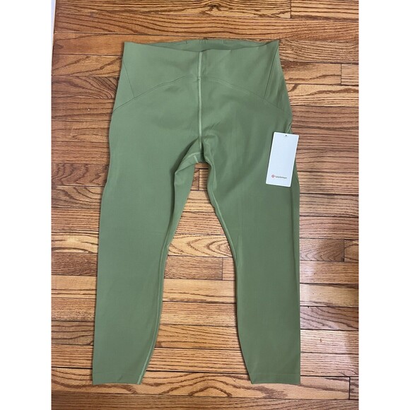 lululemon athletica Pants - Lululemon Instill High Rise Tight 25” Womens Leggings: Green Foliage NWT: SZ 14